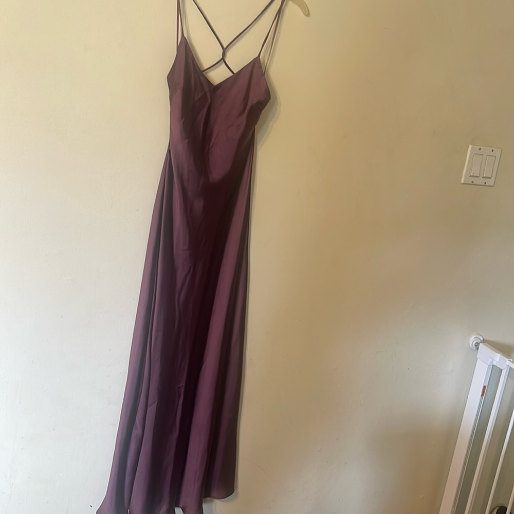 Zara satin dress